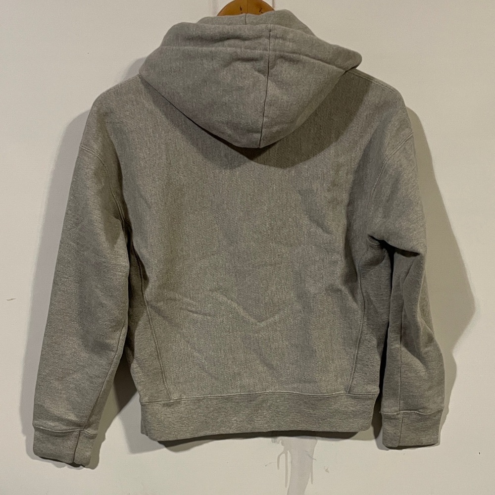 Champion reverse weave Light Gray womens Pullover Hoodie sweatshirt - Picture 3 of 3